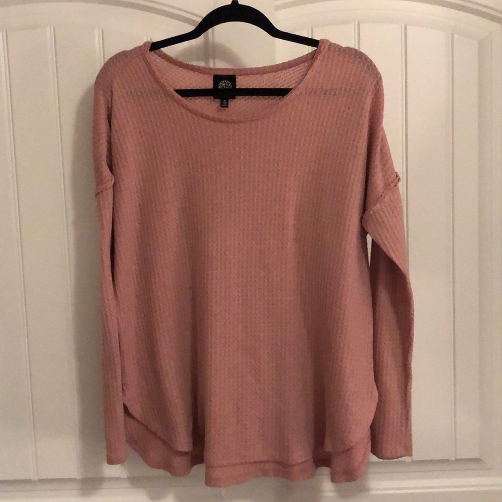 Waffle Knit Long Sleeve (SOLD)